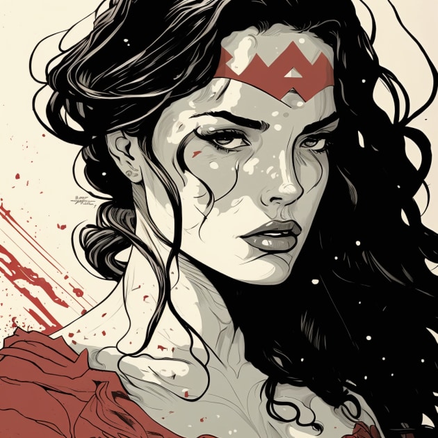 wonder-woman-art-style-of-kaethe-butcher