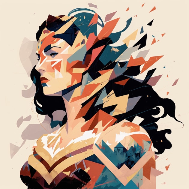 wonder-woman-art-style-of-keith-negley