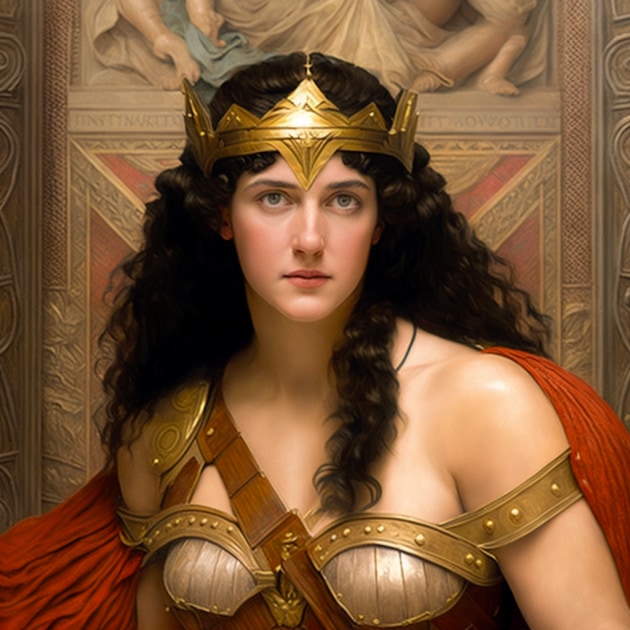 wonder-woman-art-style-of-lawrence-alma-tadema