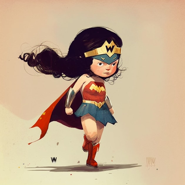 wonder-woman-art-style-of-oliver-jeffers