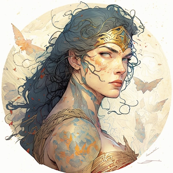 wonder-woman-art-style-of-stephanie-law