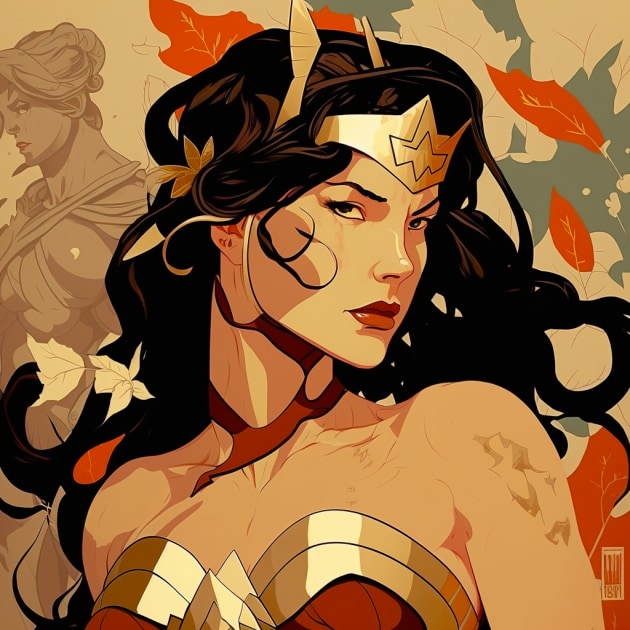 wonder-woman-art-style-of-tomer-hanuka