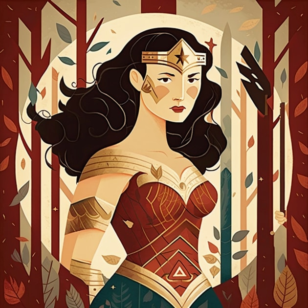 wonder-woman-art-style-of-tracie-grimwood