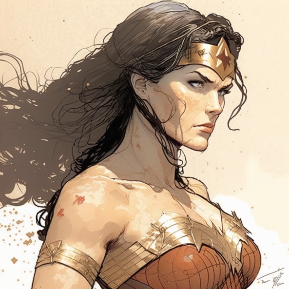 wonder-woman-art-style-of-travis-charest