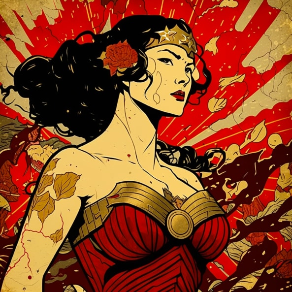 wonder-woman-art-style-of-yuko-shimizu