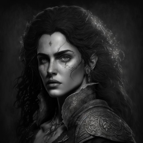 yennefer-art-style-of-gustave-dore