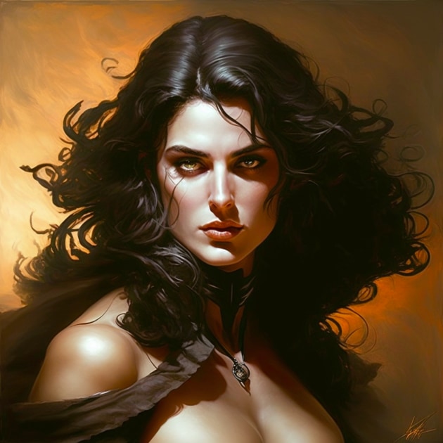 yennefer-art-style-of-boris-vallejo