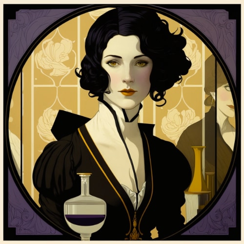 yennefer-art-style-of-coles-phillips