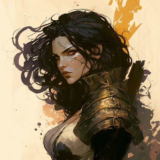 yennefer-art-style-of-greg-tocchini