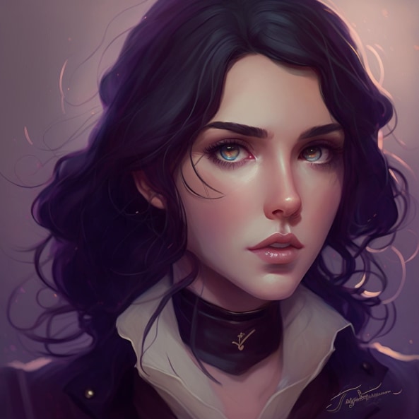 yennefer-art-style-of-ilya-kuvshinov