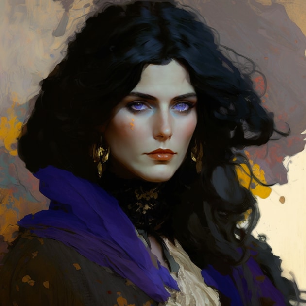 yennefer-art-style-of-leon-bakst