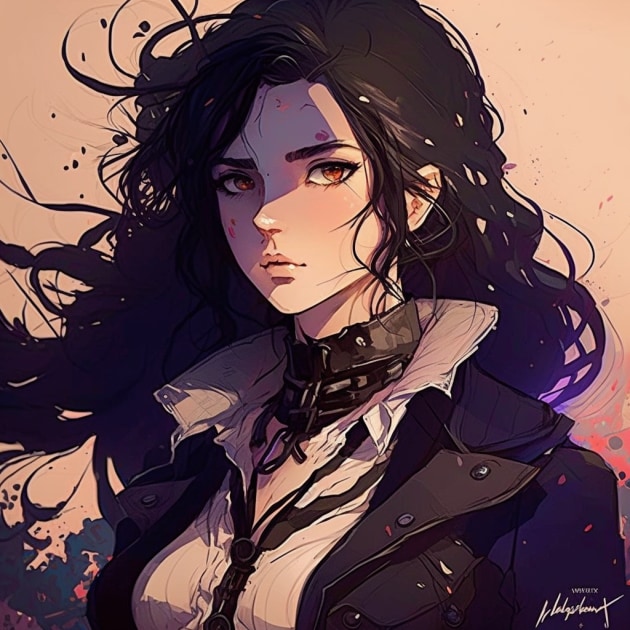 yennefer-art-style-of-mamoru-hosoda