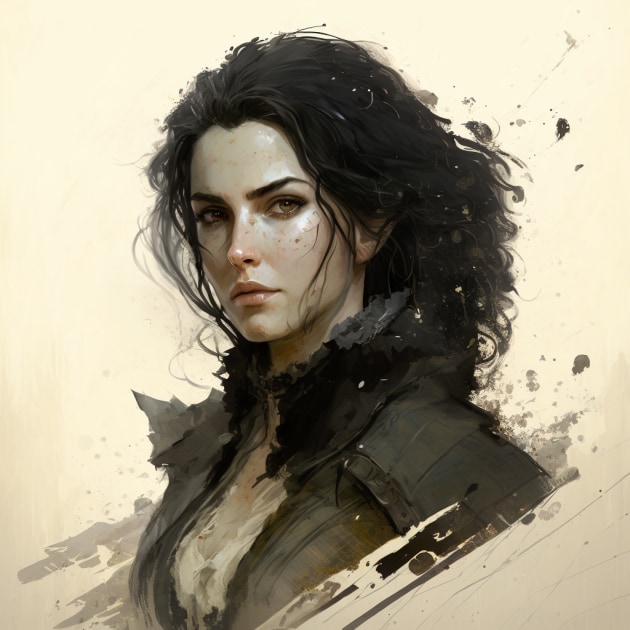 yennefer-art-style-of-masaaki-sasamoto