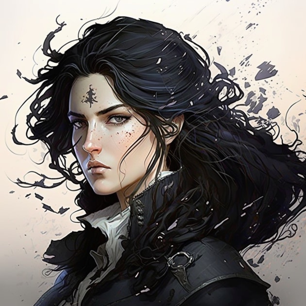 yennefer-art-style-of-osamu-tezuka