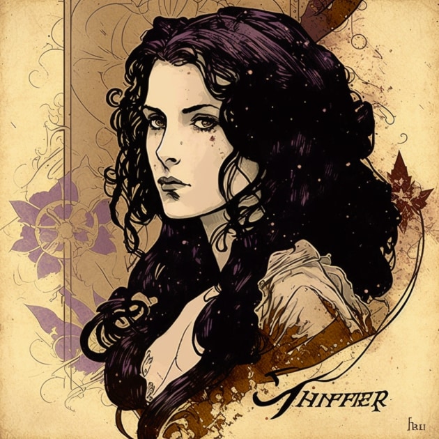 yennefer-art-style-of-raphael-kirchner