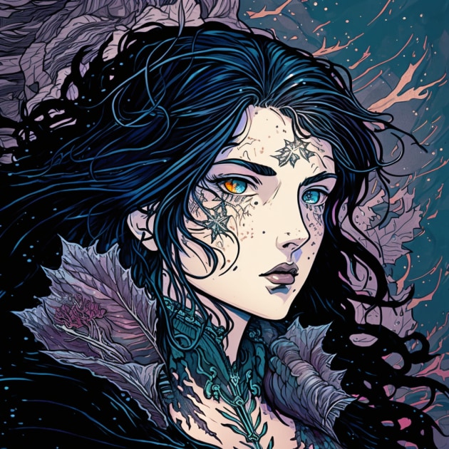 yennefer-art-style-of-shintaro-kago