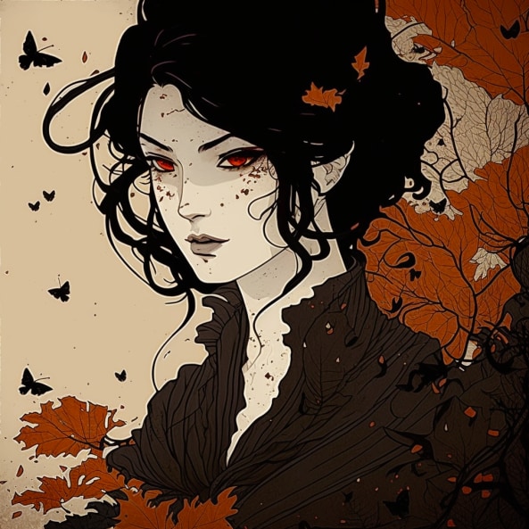 yennefer-art-style-of-takato-yamamoto