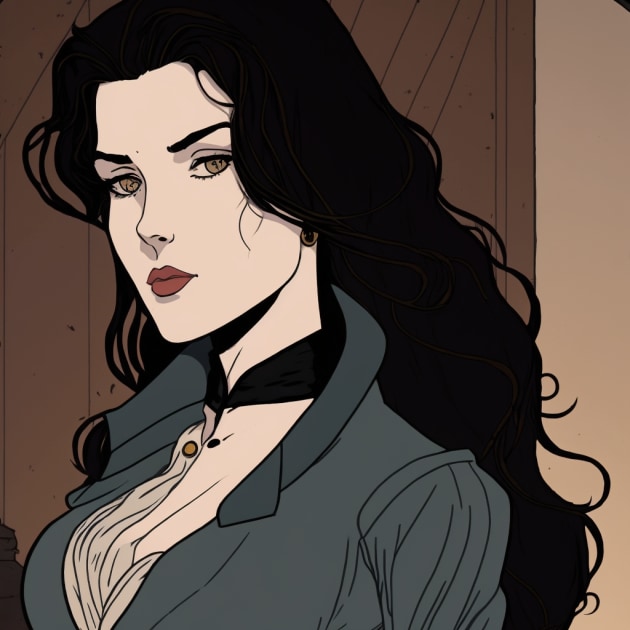 yennefer-art-style-of-toshio-saeki