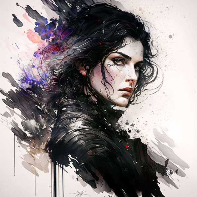 yennefer-art-style-of-yoshitaka-amano