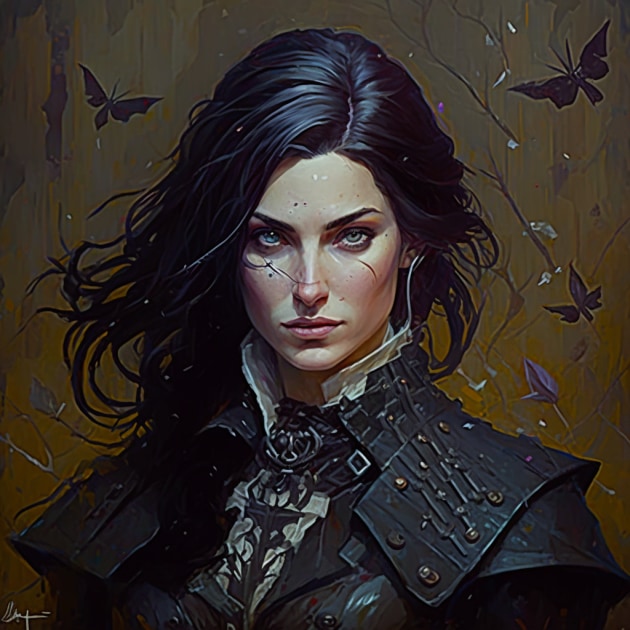 yennefer-art-style-of-aaron-jasinski