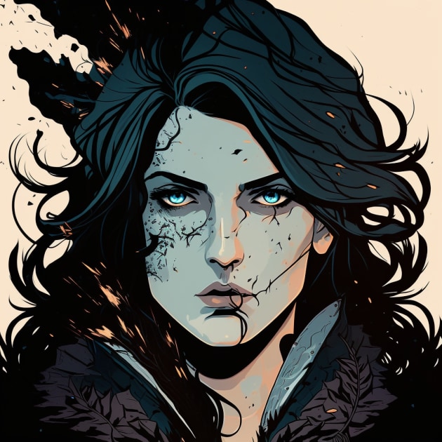 yennefer-art-style-of-becky-cloonan