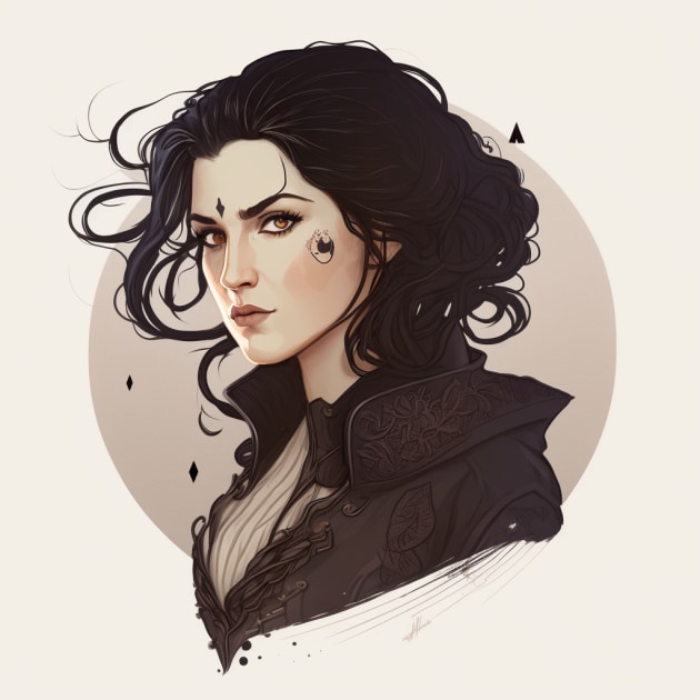 yennefer-art-style-of-harriet-lee-merrion