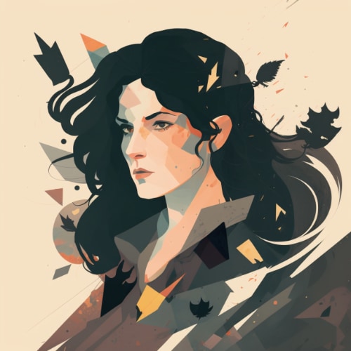yennefer-art-style-of-keith-negley