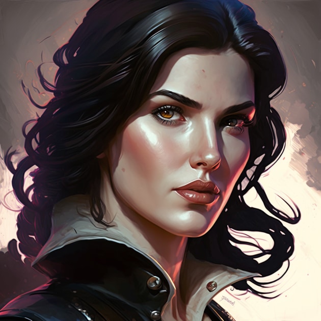 yennefer-art-style-of-steve-rude